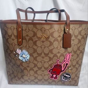 NWT Coach Kathryn Herrington Signature City Tote